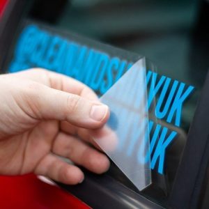 Clear Plastic Application Tape